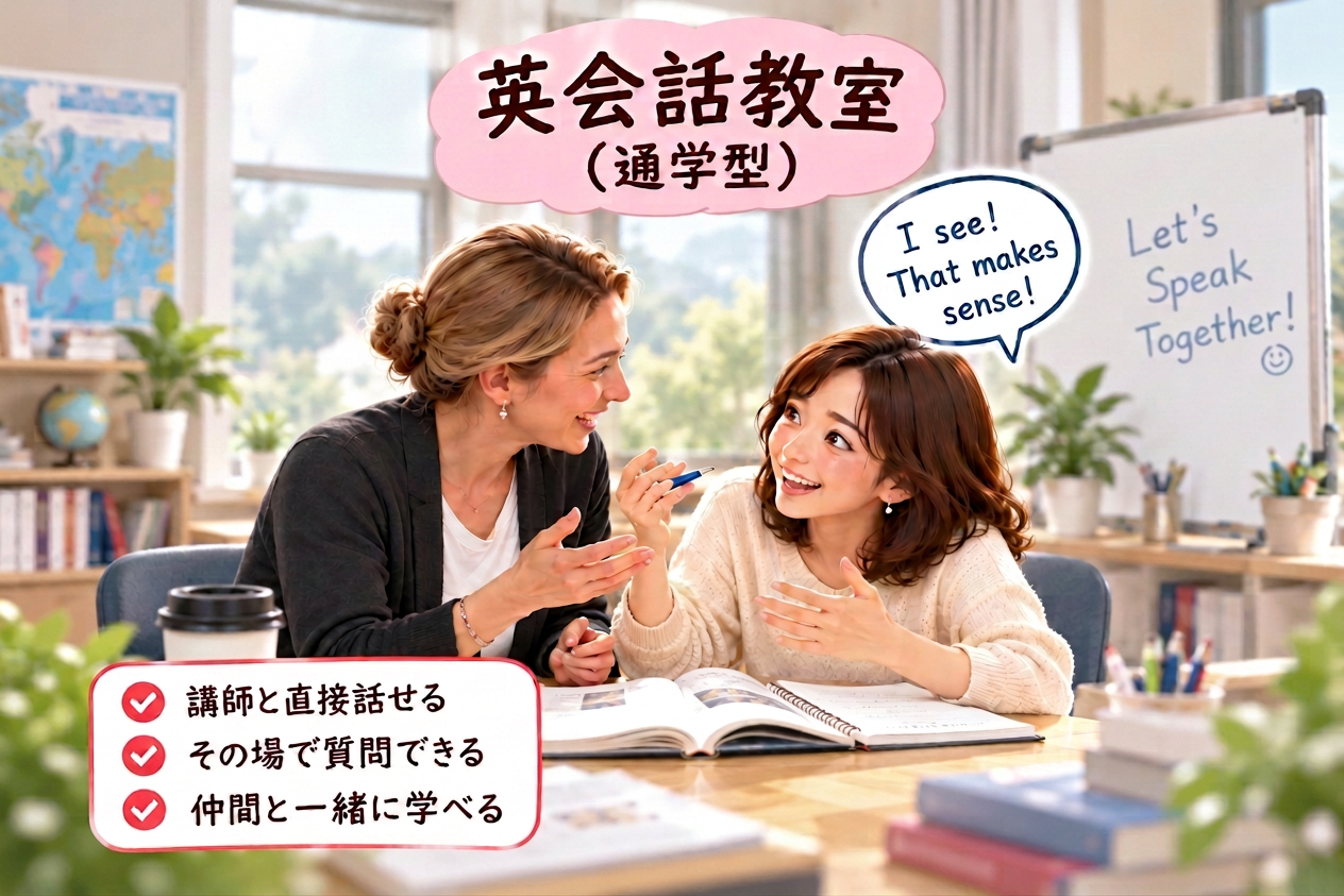 英会話教室の選び方